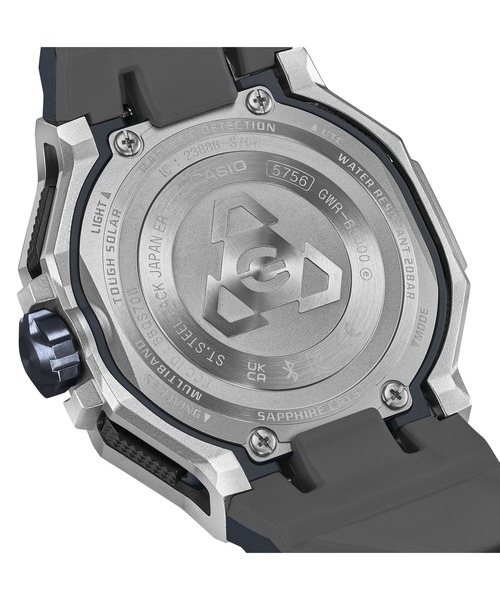 G-SHOCK(ジーショック)の「MASTER OF G GRAVITYMASTER / GWR-B3000A-2AJF(アナログ腕時計・メンズ・グレイッシュブルー・FREE)」の3枚目の写真