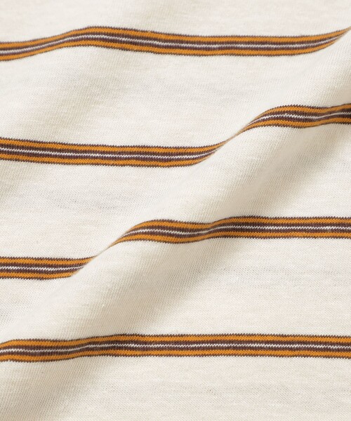 MACKINTOSH PHILOSOPHY(マッキントッシュ フィロソフィー)の「GREY LABEL マルチボーダー半袖Tシャツ(Tシャツ/カットソー・レディース・オフホワイト/ブラウン系その他4/レッド系その他・2/6)」の6枚目の写真