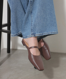 JOURNAL STANDARD relume | RELUME スクエアミュール(パンプス)