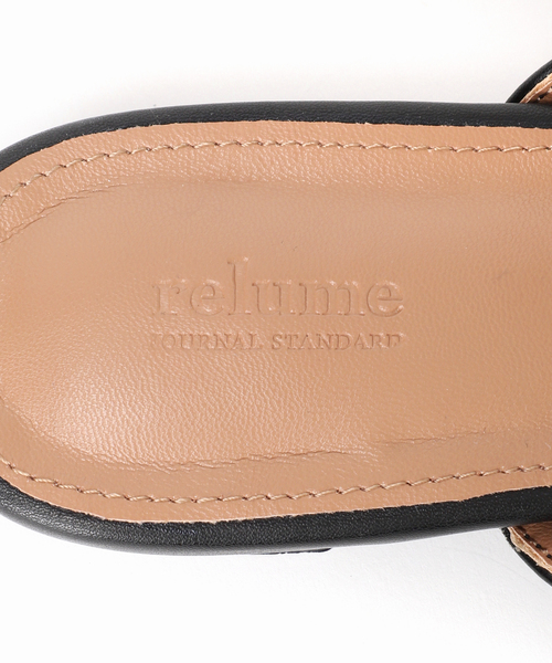 JOURNAL STANDARD relume（ジャーナルスタンダード　レリューム）の「RELUME スクエアミュール（パンプス・レディース・ブラック/ブラウン・23cm/25cm/24cm）」の11枚目の写真