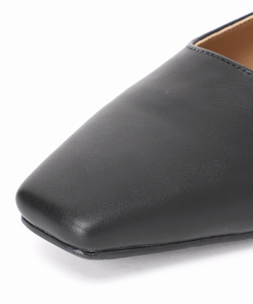 JOURNAL STANDARD relume（ジャーナルスタンダード　レリューム）の「RELUME スクエアミュール（パンプス・レディース・ブラック/ブラウン・23cm/25cm/24cm）」の4枚目の写真