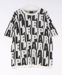 【RS】【MMMM】ダブルジャガードニット PARALLEL、CHAIN、 TEE