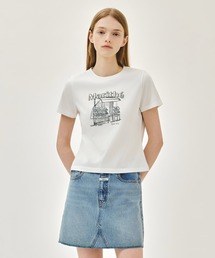 [REGEN] W FRENCH FRUIT SHOP GRAPHIC TEE