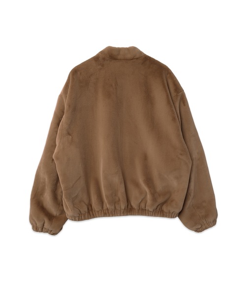CULLNI(クルニ)の「Clean Eco Fur Zip Up Mnimal MA-1 Blouson(ブルゾン・メンズ・ブルーグレー/ベージュ/ブラック/グレー・1)」の11枚目の写真