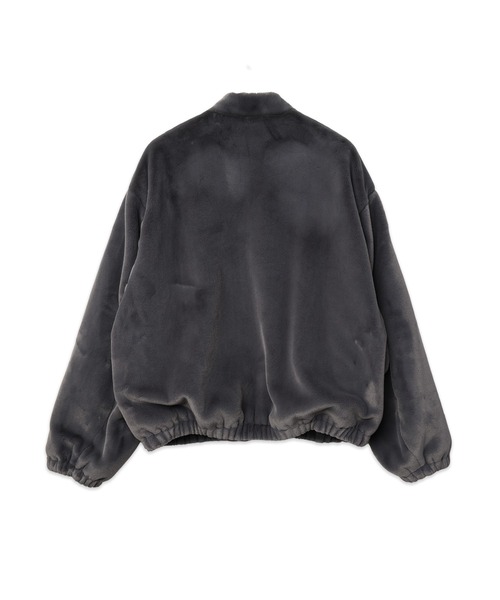 CULLNI(クルニ)の「Clean Eco Fur Zip Up Mnimal MA-1 Blouson(ブルゾン・メンズ・ブルーグレー/ベージュ/ブラック/グレー・1)」の16枚目の写真