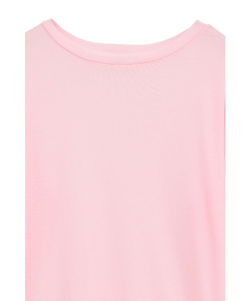 CLANE（クラネ）の「SHEER LOOSE CUT TOPS（Tシャツ/カットソー・レディース・ホワイト/ピンク・1/2）」の21枚目の写真