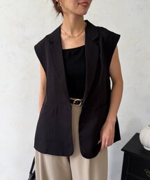 Chez toi | リネンライクジレ(ベスト)
