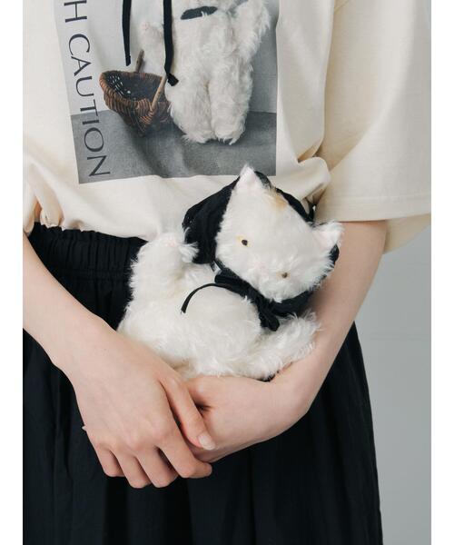 TSUHARU by Samansa Mos2(ツハルバイサマンサモスモス)の「【さて×TSUHARU】フォト柄プリントTシャツ(Tシャツ/カットソー・レディース・キナリ/オフホワイト・F)」の13枚目の写真