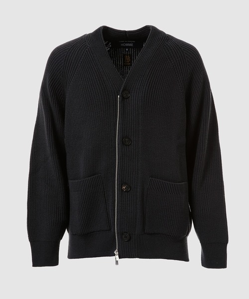 COMME des GARCONS HOMME(コム デ ギャルソン・オム)の「BATONER W-NAME WOOL KNIT CARDIGAN(ニット/セーター・メンズ・ブラック/ブルー系その他・S/M/L)」の12枚目の写真