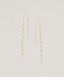 SLOBE IENA | theia/テイア パールチェーンピアス 81729E0026(ピアス(両耳用))