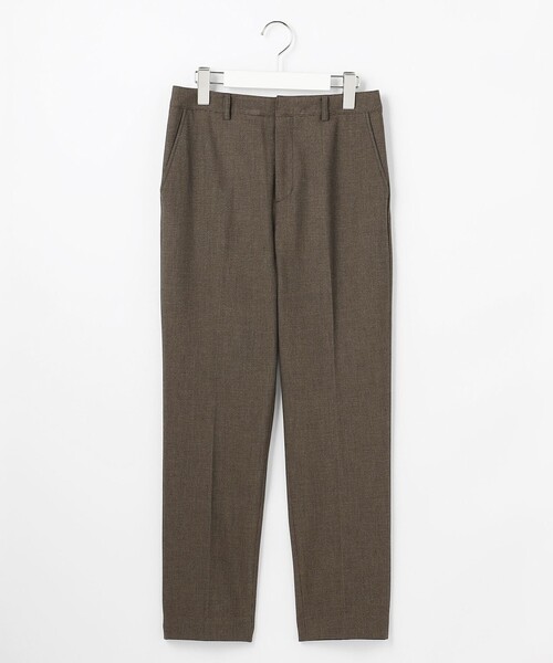 J.PRESS(ジェイプレス)の「【定番人気・セットアップ対応】T/R アルガンシルク テーパード パンツ(その他パンツ・レディース・ネイビー系1/ダークブラウン系・T17/T15/T13)」の7枚目の写真
