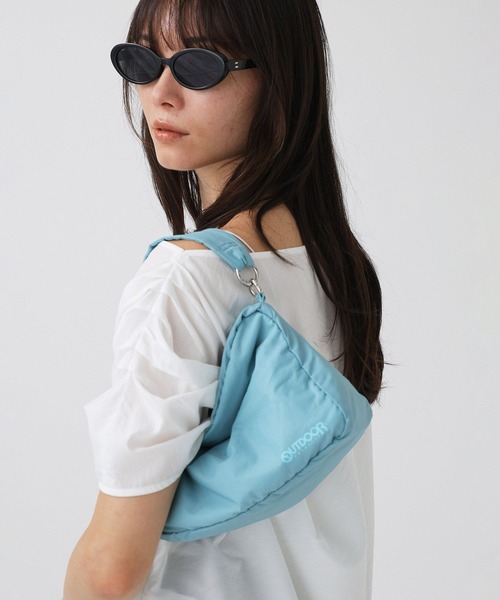 OUTDOOR PRODUCTS(アウトドアプロダクツ)の「【OUTDOOR PRODUCTS / GENSEI×BABYLONE】マルチポーチバッグ(ハンドバッグ・レディース・サックスブルー/グレー/ピンク・フリー)」の7枚目の写真