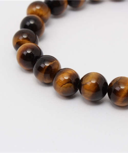 岩座 IWAKURA（イワクラ）の「【岩座】タイガーアイブレスレット/腕輪数珠 8mm玉天然石 3A（ブレスレット・メンズ・ブラウン・FREE）」の3枚目の写真