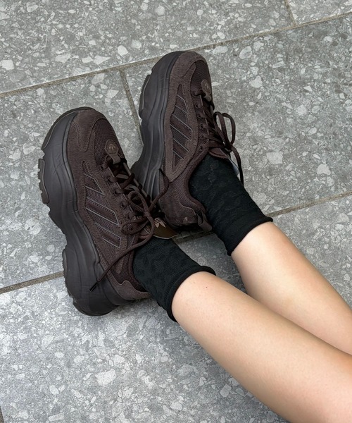 adidas(アディダス)の「【ZOZOTOWNコラボモデル】OZGAIA W / オズガイア W / 厚底スニーカー / アディダスオリジナルス adidas Originals(スニーカー・レディース・ダークブラウン・22.0cm/22.5cm/24.0cm/25.5cm/26.0cm/26.5cm/27.0cm/27.5cm/28.0cm/23.0cm/23.5cm/24.5cm/25.0cm)」の14枚目の写真