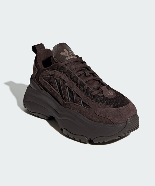 adidas(アディダス)の「【ZOZOTOWNコラボモデル】OZGAIA W / オズガイア W / 厚底スニーカー / アディダスオリジナルス adidas Originals(スニーカー・レディース・ダークブラウン・22.0cm/22.5cm/24.0cm/25.5cm/26.0cm/26.5cm/27.0cm/27.5cm/28.0cm/23.0cm/23.5cm/24.5cm/25.0cm)」の6枚目の写真