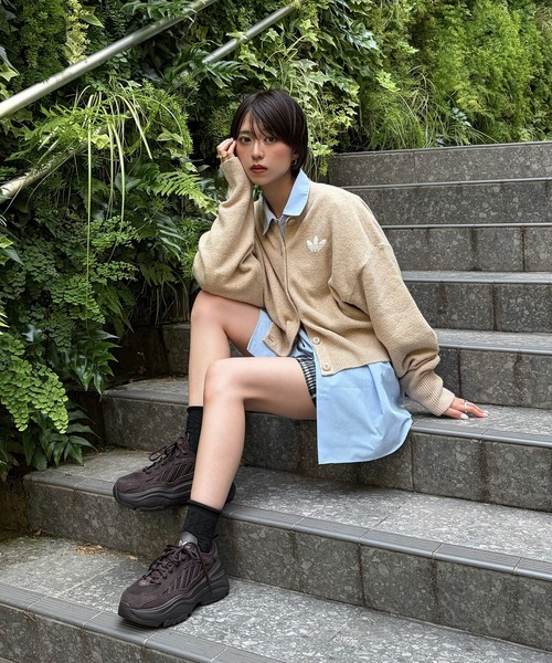 adidas(アディダス)の「【ZOZOTOWNコラボモデル】OZGAIA W / オズガイア W / 厚底スニーカー / アディダスオリジナルス adidas Originals(スニーカー・レディース・ダークブラウン・22.0cm/22.5cm/24.0cm/25.5cm/26.0cm/26.5cm/27.0cm/27.5cm/28.0cm/23.0cm/23.5cm/24.5cm/25.0cm)」の16枚目の写真