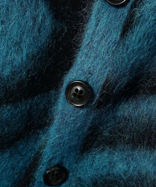 FUTURE ARCHIVE（フューチャーアーカイブ）の「FUTURE ARCHIVE / MARBLE MOHAIR CARDIGAN（ニット/セーター・メンズ・ブルー/グレー・MEDIUM/SMALL）」の10枚目の写真