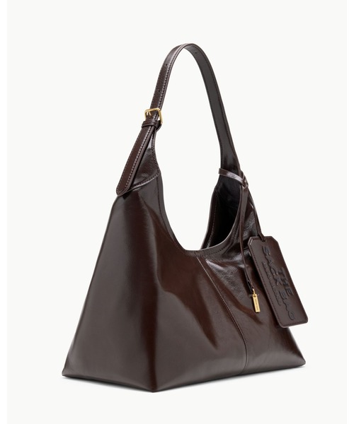 MARC JACOBS（マークジェイコブス）の「THE CRINKLE BELTED SACK BAG/クリンクル ベルテッド サック バッグ（ショルダーバッグ・レディース・ダークブラウン・ONE SIZE）」の5枚目の写真
