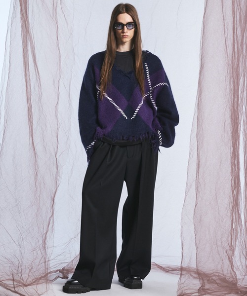 MAISON SPECIAL(メゾンスペシャル)の「《UNISEX》Gentle Heavy-weight Single Jersey Prime-Over Long-sleeved T-shirt/ジェントルヘビーオンス天竺プライムオーバーロングスリーブTシャツ【MAISON SPECIAL/メゾンスペシャル】(Tシャツ/カットソー・メンズ・チャコールグレー/ブラック/ピンク/ホワイト・2/1/0)」の6枚目の写真