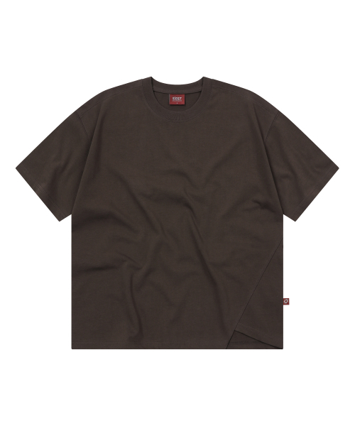 S'EST(エスイーエスティー)の「パステルTシャツ グレー(Tシャツ/カットソー・メンズ・ダークブラウン・MEDIUM/LARGE)」の1枚目の写真
