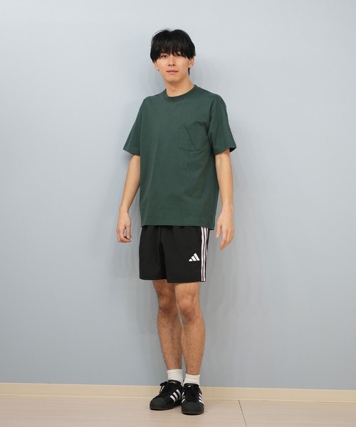 HANES(ヘインズ)の「HANES/ヘインズ (ポケット付き.ver)BEEFY-T 半袖Tシャツ パックTEE コットン100% H5190(Tシャツ/カットソー・メンズ・ブルー/エメラルド/イエロー/グリーン/カーキ/レッド/パープル/ダークグレー・XL/L/M/S)」の12枚目の写真