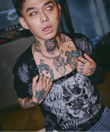 『GALFY/ガルフィー』あの頃の兄ちゃん SKULL TEE【Z】