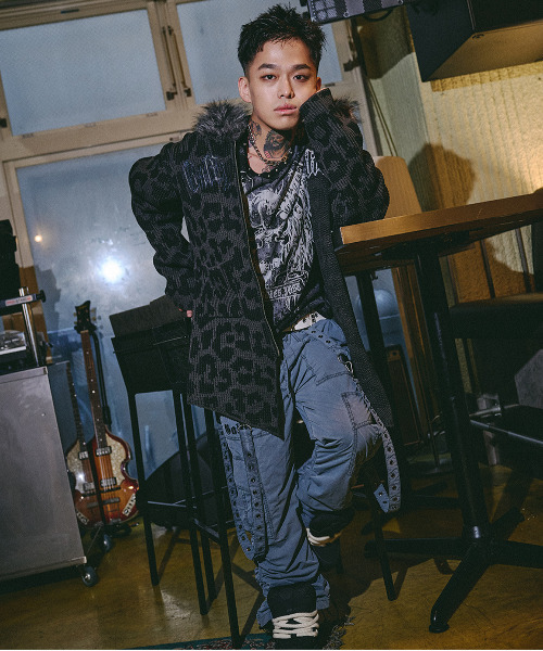 GALFY（ガルフィー）の「『GALFY/ガルフィー』あの頃の兄ちゃん SKULL TEE【Z】（Tシャツ/カットソー・レディース・グレー/ブラック/ホワイト・XL/L）」の20枚目の写真