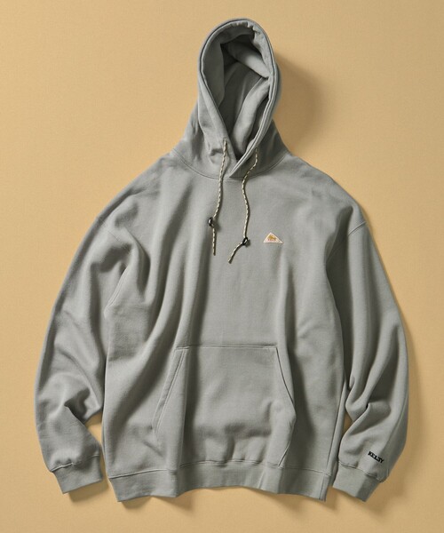 KELTY(ケルティ)の「KELTY/ケルティ 限定展開 KELTY×FREAK'S STORE/ケルティ 別注 ワンポイント ヴィンテージロゴ プルオーバーパーカー/フーディー(パーカー・メンズ・ブラウン/ブラック/ネイビー/チャコールグレー/ライトグレー/オフホワイト/ベージュ・MEDIUM/X-LARGE/SMALL/LARGE)」の6枚目の写真
