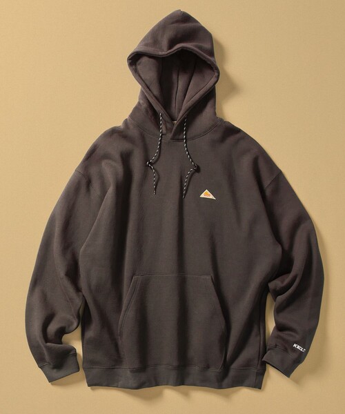 KELTY(ケルティ)の「KELTY/ケルティ 限定展開 KELTY×FREAK'S STORE/ケルティ 別注 ワンポイント ヴィンテージロゴ プルオーバーパーカー/フーディー(パーカー・メンズ・ブラウン/ブラック/ネイビー/チャコールグレー/ライトグレー/オフホワイト/ベージュ・MEDIUM/X-LARGE/SMALL/LARGE)」の5枚目の写真
