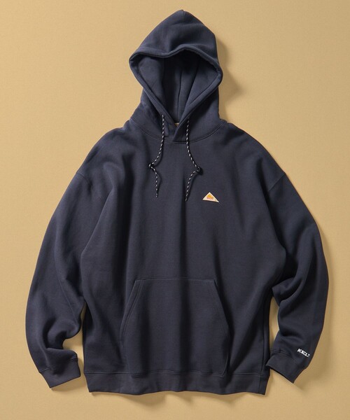 KELTY(ケルティ)の「KELTY/ケルティ 限定展開 KELTY×FREAK'S STORE/ケルティ 別注 ワンポイント ヴィンテージロゴ プルオーバーパーカー/フーディー(パーカー・メンズ・ブラウン/ブラック/ネイビー/チャコールグレー/ライトグレー/オフホワイト/ベージュ・MEDIUM/X-LARGE/SMALL/LARGE)」の3枚目の写真