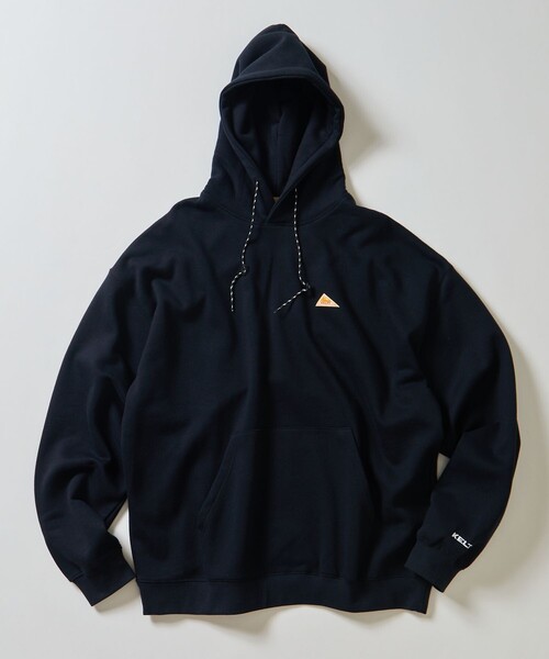 KELTY(ケルティ)の「KELTY/ケルティ 限定展開 KELTY×FREAK'S STORE/ケルティ 別注 ワンポイント ヴィンテージロゴ プルオーバーパーカー/フーディー(パーカー・メンズ・ブラウン/ブラック/ネイビー/チャコールグレー/ライトグレー/オフホワイト/ベージュ・MEDIUM/X-LARGE/SMALL/LARGE)」の8枚目の写真