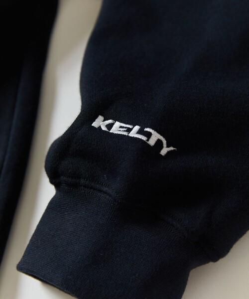 KELTY(ケルティ)の「KELTY/ケルティ 限定展開 KELTY×FREAK'S STORE/ケルティ 別注 ワンポイント ヴィンテージロゴ プルオーバーパーカー/フーディー(パーカー・メンズ・ブラウン/ブラック/ネイビー/チャコールグレー/ライトグレー/オフホワイト/ベージュ・MEDIUM/X-LARGE/SMALL/LARGE)」の14枚目の写真