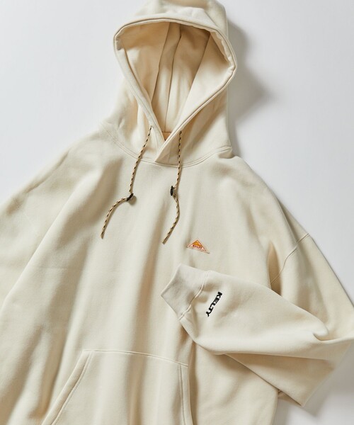 KELTY(ケルティ)の「KELTY/ケルティ 限定展開 KELTY×FREAK'S STORE/ケルティ 別注 ワンポイント ヴィンテージロゴ プルオーバーパーカー/フーディー(パーカー・メンズ・ブラウン/ブラック/ネイビー/チャコールグレー/ライトグレー/オフホワイト/ベージュ・MEDIUM/X-LARGE/SMALL/LARGE)」の18枚目の写真