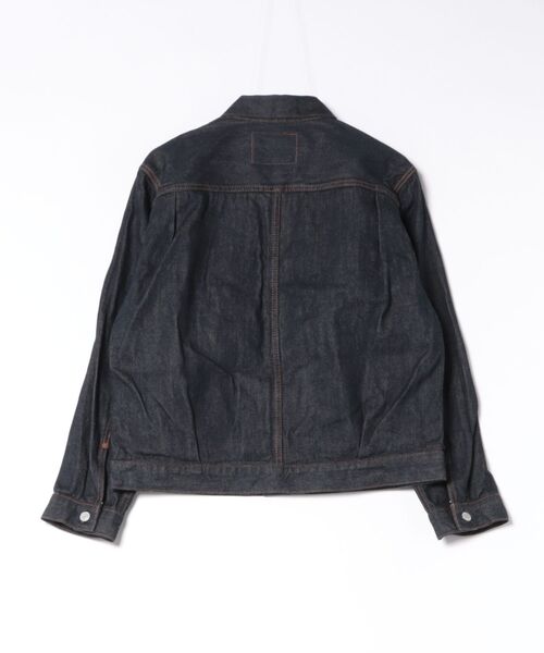 EDWIN（エドウィン）の「505 セルビッジデニムジャケット Gジャン（デニムジャケット・メンズ・インディゴブルー/ノンウォッシュ・SMALL/MEDIUM/LARGE/X-LARGE）」の3枚目の写真