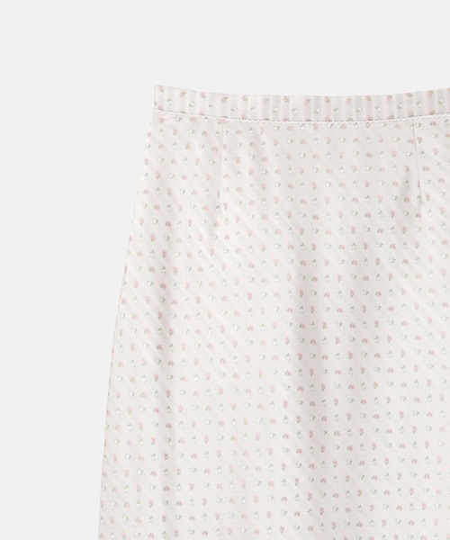 LE CIEL BLEU(ルシェルブルー)の「フローラルジャカード ミディスカート / Floral Jacquard Midi Skirt(スカート・レディース・ライトピンク/ブラック・36/38/34)」の11枚目の写真