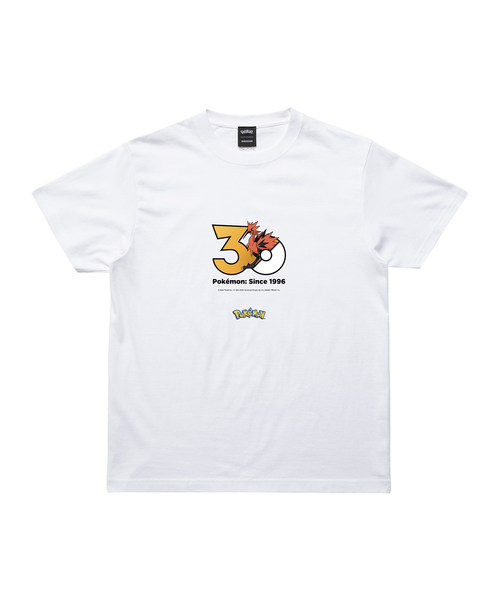 ZOZOSPOT(ゾゾスポット)の「Pokemon 30th Anniversary 1025 T-shirt 「サンダー(ガラルのすがた)」(Tシャツ/カットソー・レディース・ホワイト・SMALL/MEDIUM/LARGE/X-LARGE/XX-LARGE/XXX-LARGE/100cm/110cm/120cm/130cm/140cm/150cm/160cm)」の1枚目の写真