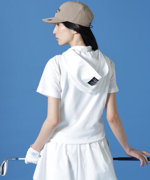 MASTER BUNNY EDITION(マスターバニーエディション)の「鹿の子編みプルオーバーフーディニットベスト (WOMENS)(ニット/セーター・レディース・ホワイト/ブラック/ブラウン・LARGE/MEDIUM/SMALL)」の15枚目の写真