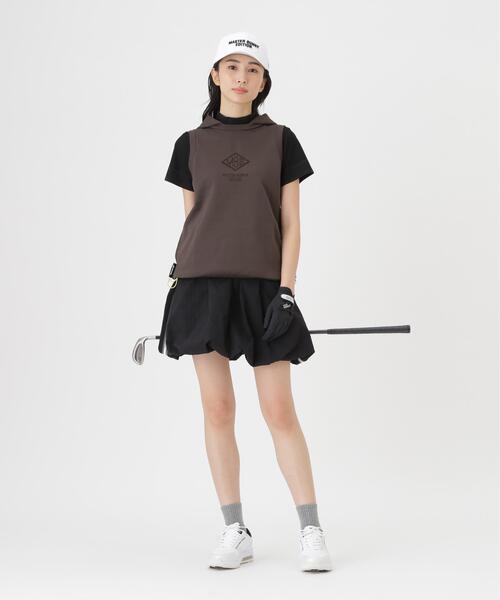 MASTER BUNNY EDITION(マスターバニーエディション)の「鹿の子編みプルオーバーフーディニットベスト (WOMENS)(ニット/セーター・レディース・ホワイト/ブラック/ブラウン・LARGE/MEDIUM/SMALL)」の21枚目の写真