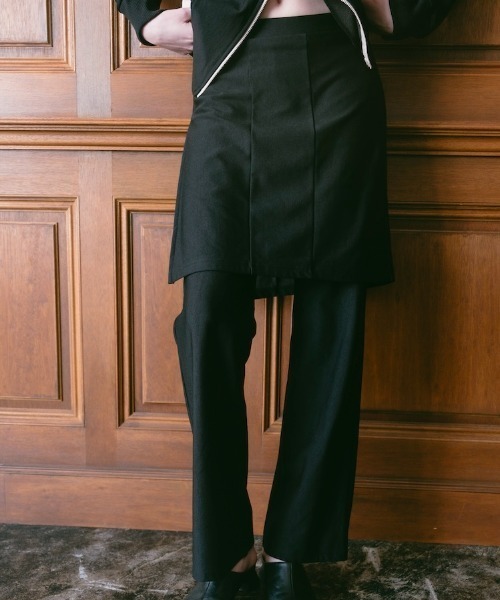 ILANIS(イラニス)の「360° Stretch Hug Wrap Pants(その他パンツ・レディース・ベージュ/ネイビー/ブラック・FREE)」の1枚目の写真