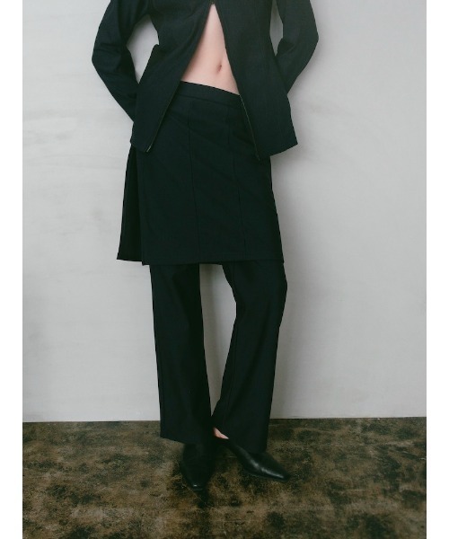 ILANIS(イラニス)の「360° Stretch Hug Wrap Pants(その他パンツ・レディース・ベージュ/ネイビー/ブラック・FREE)」の6枚目の写真