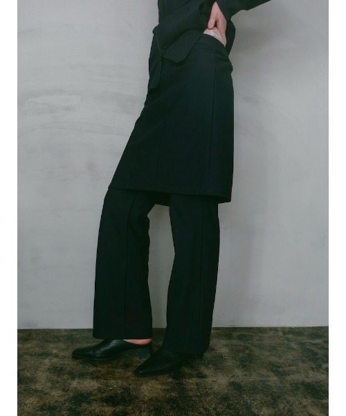 ILANIS(イラニス)の「360° Stretch Hug Wrap Pants(その他パンツ・レディース・ベージュ/ネイビー/ブラック・FREE)」の8枚目の写真