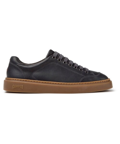 CAMPER（カンペール）の「[カンペール] RUNNER TWENTYFIVE / レザースニーカー（スニーカー・メンズ・ダークグレー・25.5cm/28.0cm/27.5cm/27.0cm/25.0cm/26.0cm）」の2枚目の写真