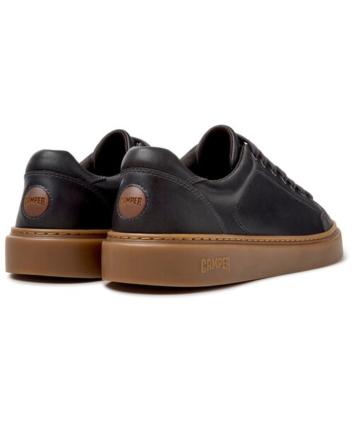 CAMPER（カンペール）の「[カンペール] RUNNER TWENTYFIVE / レザースニーカー（スニーカー・メンズ・ダークグレー・25.5cm/28.0cm/27.5cm/27.0cm/25.0cm/26.0cm）」の3枚目の写真