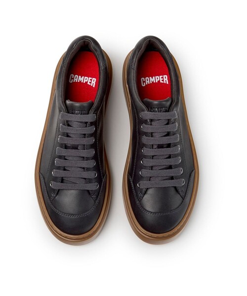 CAMPER（カンペール）の「[カンペール] RUNNER TWENTYFIVE / レザースニーカー（スニーカー・メンズ・ダークグレー・25.5cm/28.0cm/27.5cm/27.0cm/25.0cm/26.0cm）」の4枚目の写真