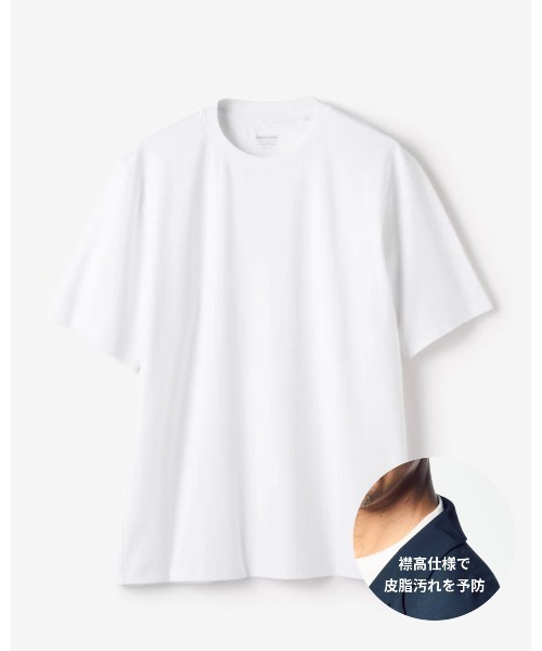 DoCLASSE( ドゥクラッセ)の「ジャケット専用ドレスT半袖(Tシャツ/カットソー・メンズ・ホワイト/ダークブルー/グレイッシュベージュ/ダークネイビー/グレー/ブラック・S/XL/L/XXL/M)」の2枚目の写真