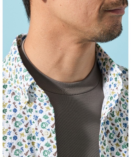 DoCLASSE( ドゥクラッセ)の「ジャケット専用ドレスT半袖(Tシャツ/カットソー・メンズ・ホワイト/ダークブルー/グレイッシュベージュ/ダークネイビー/グレー/ブラック・S/XL/L/XXL/M)」の7枚目の写真