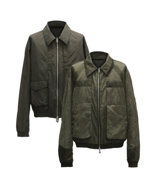 GREIIGE（グレイジ）の「リバーシブルウェーブ染めブルゾン（ブルゾン・メンズ・その他・LARGE/X-LARGE）」の3枚目の写真