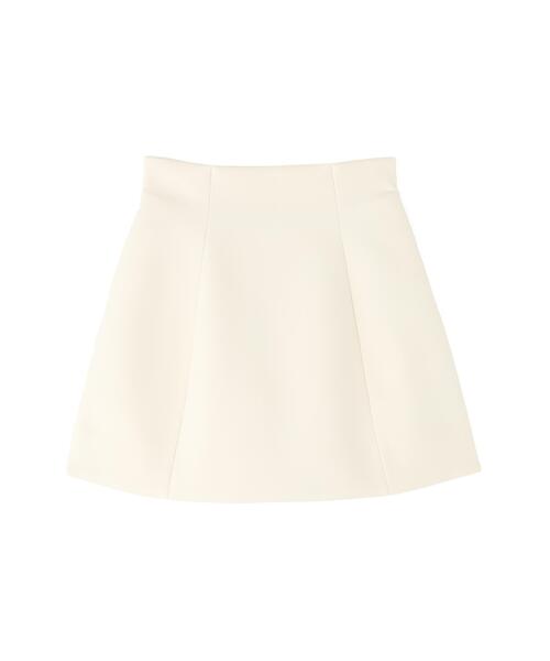 CLANE(クラネ)の「CLANE/クラネ/CONSTRUCTIVE MINI SKIRT(スカート・レディース・アイボリー/ブラック/その他24・1)」の1枚目の写真