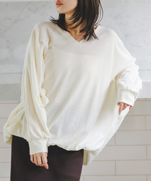 COGTHEBIGSMOKE | COG THE BIGSMOKE/コグザビッグスモーク ORI V NECK TOP(Tシャツ/カットソー)