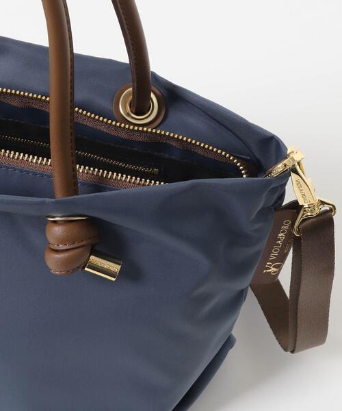 URBAN RESEARCH ROSSO WOMEN(アーバンリサーチ ロッソ)の「VIOLAd’ORO BIANCA S(トートバッグ・レディース・ブルー/ベージュ/ブラック・SMALL)」の14枚目の写真